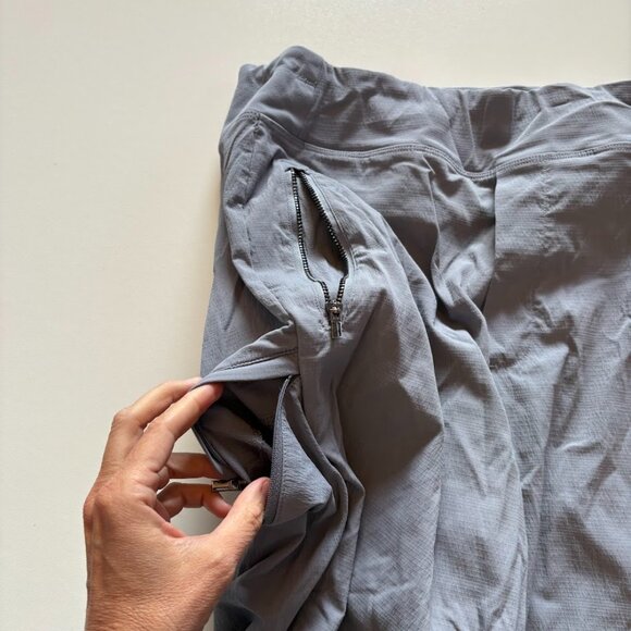 Athleta Trekkie North High Rise Jogger Pant Hiking Coastline Blue Grey Outdoor - Picture 6 of 14